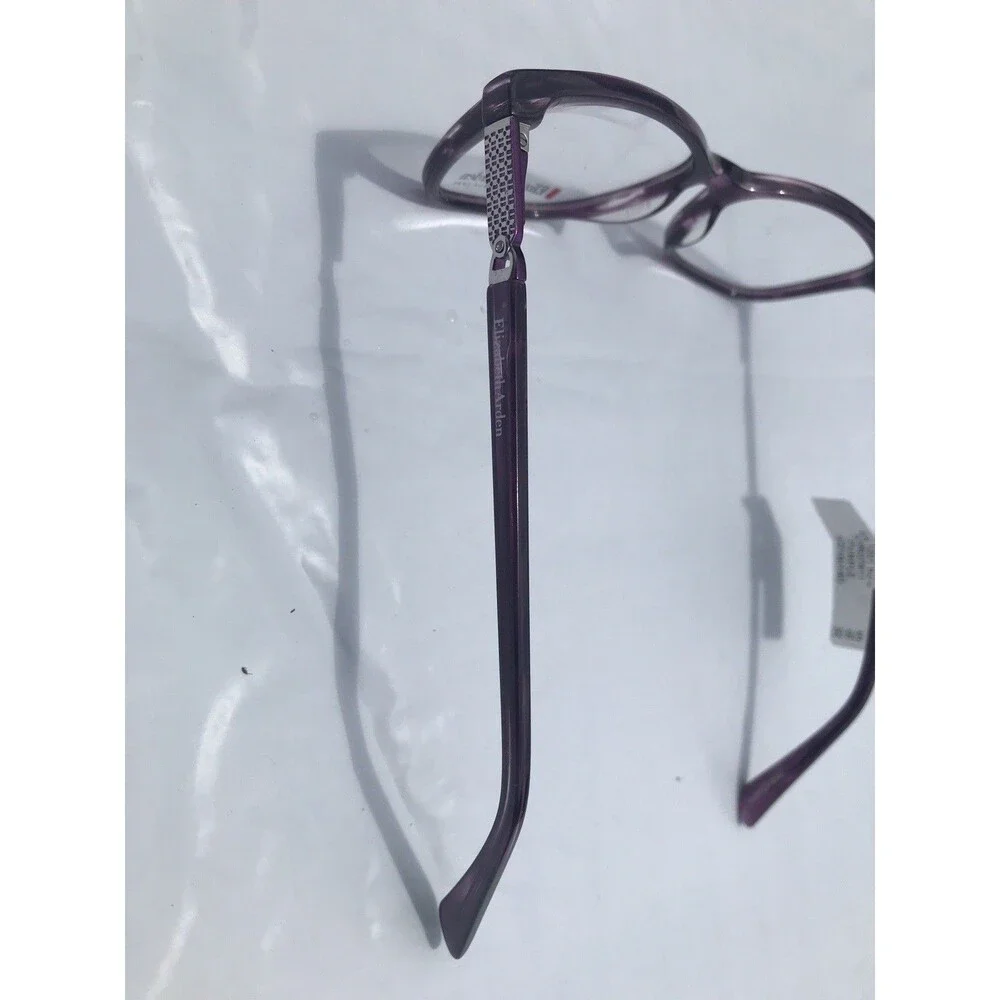 Elizabeth Arden Eyeglass Frame EA1201-2 Women Purple Tortoise Cat Eye 52-16-140
